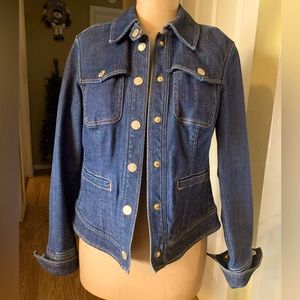 Anne Klein Jean Jacket Womens